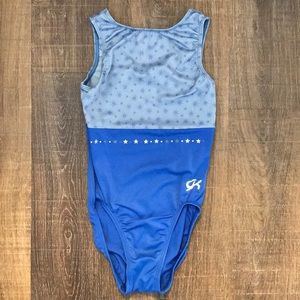 Blue Gymnastics Leotard